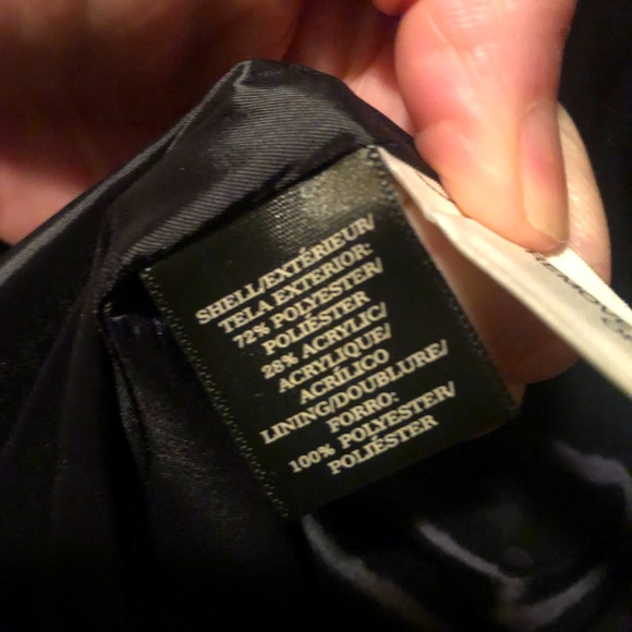 NWT Ann Taylor blazer. Midnight navy with gold buttons! - Picture 6 of 6